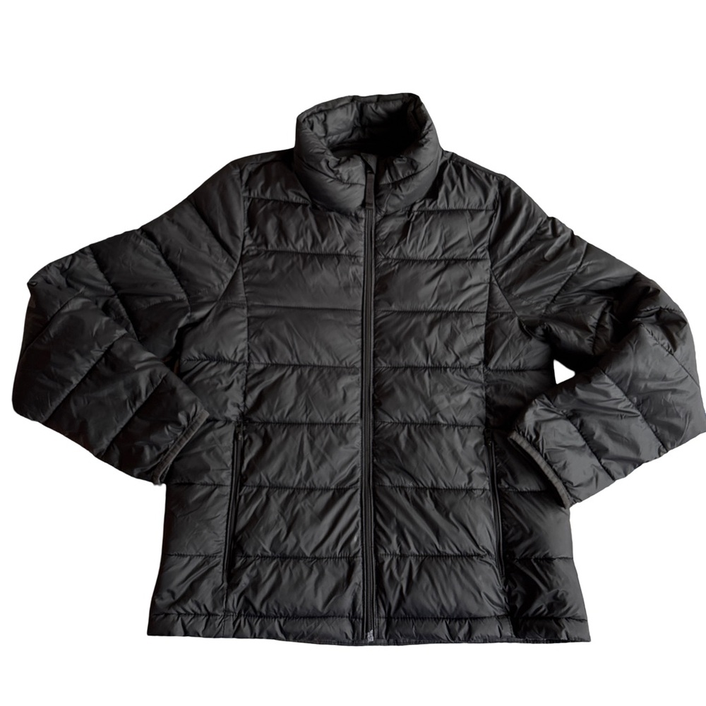 Abercrombie & Fitch Black Lightweight Packable Insulated Puffer Jacket Sm